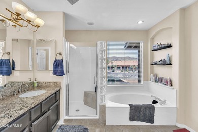 Some homes feel practical. This one feels unforgettable. Set on The Legend at Arrowhead in Arizona - for sale on GolfHomes.com, golf home, golf lot