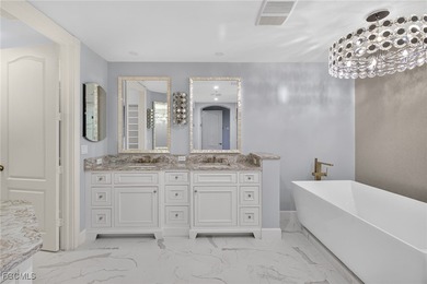 Enjoy refined waterfront living in the exclusive Palmas del Sol on Gulf Harbour Yacht and Country Club in Florida - for sale on GolfHomes.com, golf home, golf lot