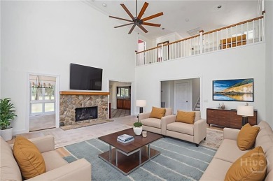 Multiple views can be enjoyed from this 3BR/3.5BA patio home in on The Landings Club - Marshwood in Georgia - for sale on GolfHomes.com, golf home, golf lot