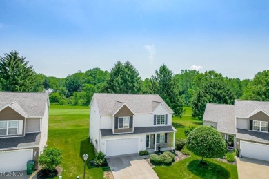 Enjoy beautiful golf course views from this free-standing condo on Ohio Prestwick Country Club in Ohio - for sale on GolfHomes.com, golf home, golf lot