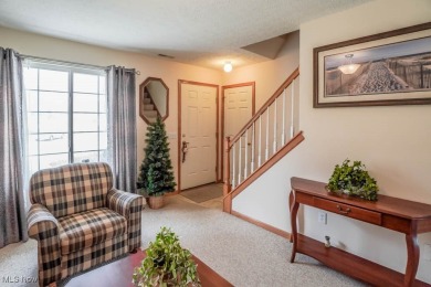 Enjoy beautiful golf course views from this free-standing condo on Ohio Prestwick Country Club in Ohio - for sale on GolfHomes.com, golf home, golf lot