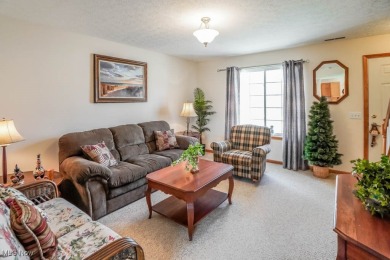 Enjoy beautiful golf course views from this free-standing condo on Ohio Prestwick Country Club in Ohio - for sale on GolfHomes.com, golf home, golf lot