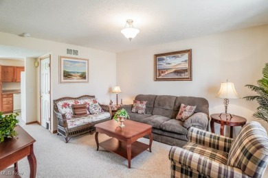 Enjoy beautiful golf course views from this free-standing condo on Ohio Prestwick Country Club in Ohio - for sale on GolfHomes.com, golf home, golf lot