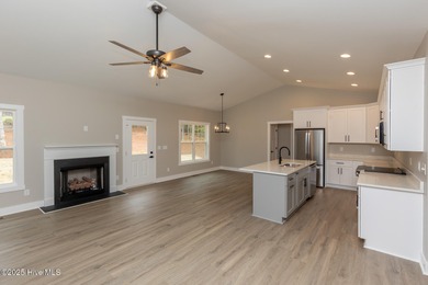 This newly built 4-bedroom, 2-bath home in the ever popular on Seven Lakes Country Club in North Carolina - for sale on GolfHomes.com, golf home, golf lot