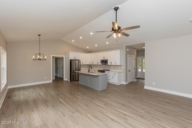 This newly built 4-bedroom, 2-bath home in the ever popular on Seven Lakes Country Club in North Carolina - for sale on GolfHomes.com, golf home, golf lot