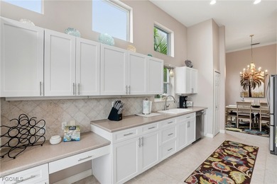 Step inside this beautifully maintained Brighton Model. This 2 on Estero Country Club in Florida - for sale on GolfHomes.com, golf home, golf lot