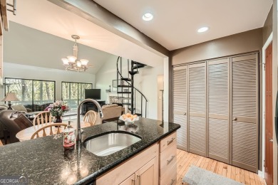 Welcome home to this beautiful contemporary with SEASONAL LAKE on The Highlands Course at Lake Arrowhead in Georgia - for sale on GolfHomes.com, golf home, golf lot