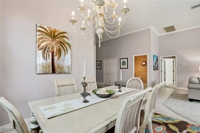 Step inside this beautifully maintained Brighton Model. This 2 on Estero Country Club in Florida - for sale on GolfHomes.com, golf home, golf lot