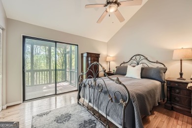 Welcome home to this beautiful contemporary with SEASONAL LAKE on The Highlands Course at Lake Arrowhead in Georgia - for sale on GolfHomes.com, golf home, golf lot