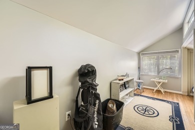Welcome home to this beautiful contemporary with SEASONAL LAKE on The Highlands Course at Lake Arrowhead in Georgia - for sale on GolfHomes.com, golf home, golf lot