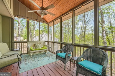 Welcome home to this beautiful contemporary with SEASONAL LAKE on The Highlands Course at Lake Arrowhead in Georgia - for sale on GolfHomes.com, golf home, golf lot