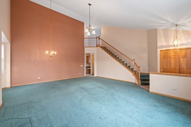 Check out this beautiful Marquette model ranch home with a loft on Mistwood Golf Club in Illinois - for sale on GolfHomes.com, golf home, golf lot