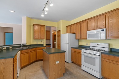 Check out this beautiful Marquette model ranch home with a loft on Mistwood Golf Club in Illinois - for sale on GolfHomes.com, golf home, golf lot