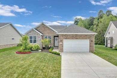 Skip the hassle of building and move right into this like-new on Metamora Country Club in Michigan - for sale on GolfHomes.com, golf home, golf lot
