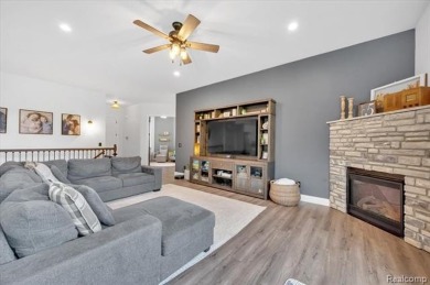 Skip the hassle of building and move right into this like-new on Metamora Country Club in Michigan - for sale on GolfHomes.com, golf home, golf lot