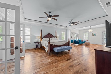 This 4 bedroom, 4 and a half-bath home offers over 170 feet of on TPC at Wakefield Plantation in North Carolina - for sale on GolfHomes.com, golf home, golf lot