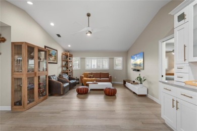 Some homes have rooms. This one has destinations-a kitchen built on Deep Creek Golf Club in Florida - for sale on GolfHomes.com, golf home, golf lot