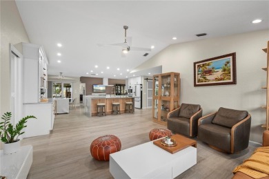 Some homes have rooms. This one has destinations-a kitchen built on Deep Creek Golf Club in Florida - for sale on GolfHomes.com, golf home, golf lot