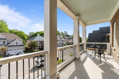 This 4 bedroom, 4 and a half-bath home offers over 170 feet of on TPC at Wakefield Plantation in North Carolina - for sale on GolfHomes.com, golf home, golf lot