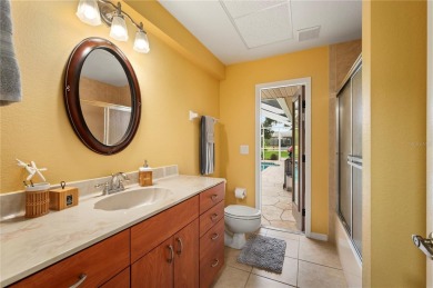 Some homes have rooms. This one has destinations-a kitchen built on Deep Creek Golf Club in Florida - for sale on GolfHomes.com, golf home, golf lot
