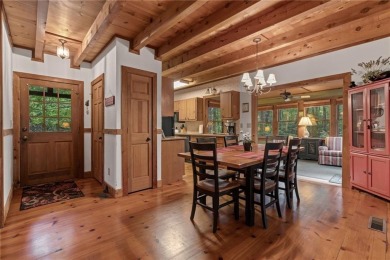 Discover the perfect mountain escape in this charming 3-bedroom on Big Canoe Golf Club - Cherokee in Georgia - for sale on GolfHomes.com, golf home, golf lot
