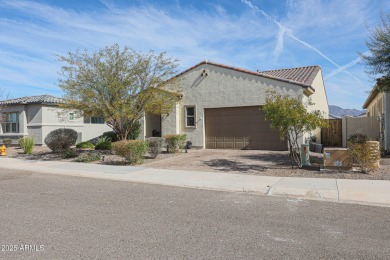 Wake up every day to breathtaking mountain views in this on Estrella Mountain Ranch Golf Course in Arizona - for sale on GolfHomes.com, golf home, golf lot