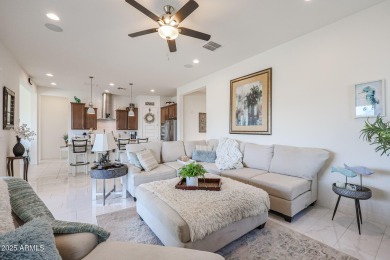 Wake up every day to breathtaking mountain views in this on Estrella Mountain Ranch Golf Course in Arizona - for sale on GolfHomes.com, golf home, golf lot