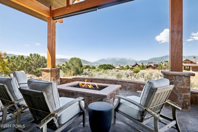 This exquisite single-story Club Cabin offers a harmonious blend on Red Ledges Golf Club in Utah - for sale on GolfHomes.com, golf home, golf lot