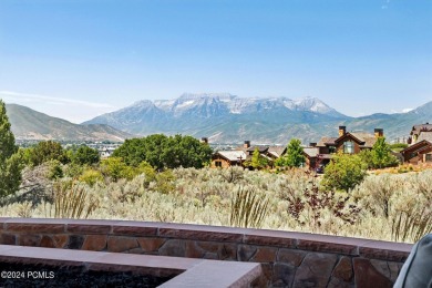 This exquisite single-story Club Cabin offers a harmonious blend on Red Ledges Golf Club in Utah - for sale on GolfHomes.com, golf home, golf lot