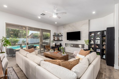 Stunning soft contemporary remodel in the prestigious Scottsdale on Sanctuary Golf Course At WestWorld in Arizona - for sale on GolfHomes.com, golf home, golf lot