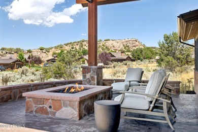 This exquisite single-story Club Cabin offers a harmonious blend on Red Ledges Golf Club in Utah - for sale on GolfHomes.com, golf home, golf lot