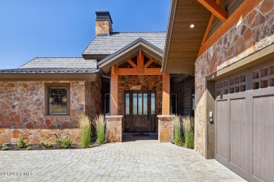 This exquisite single-story Club Cabin offers a harmonious blend on Red Ledges Golf Club in Utah - for sale on GolfHomes.com, golf home, golf lot