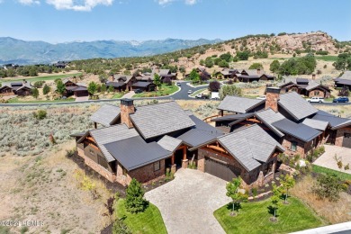 This exquisite single-story Club Cabin offers a harmonious blend on Red Ledges Golf Club in Utah - for sale on GolfHomes.com, golf home, golf lot