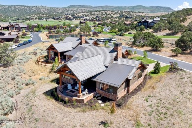 This exquisite single-story Club Cabin offers a harmonious blend on Red Ledges Golf Club in Utah - for sale on GolfHomes.com, golf home, golf lot