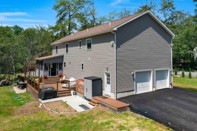 Welcome to this expansive 4-bedroom, 2.5-bath colonial offering on Pocono Farms Country Club in Pennsylvania - for sale on GolfHomes.com, golf home, golf lot