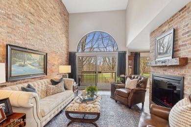 Rarely available 4-bedroom, 4-bath home situated on the golf on Pine Meadow Golf Club in Illinois - for sale on GolfHomes.com, golf home, golf lot