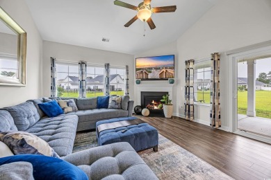 Step Into Coastal Luxury: Two Primary Suites, Two Fireplaces on International Club of Myrtle Beach in South Carolina - for sale on GolfHomes.com, golf home, golf lot