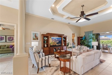 Paradise Found: Immaculate Waterfront Pool Home with TWO MASTER on Royal Tee Country Club in Florida - for sale on GolfHomes.com, golf home, golf lot