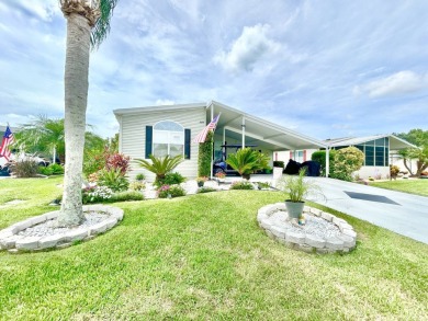 Welcome to this beautifully maintained 3-bedroom, 2-bathroom on Crane Lakes Golf and Country Club in Florida - for sale on GolfHomes.com, golf home, golf lot