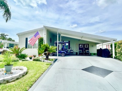 Welcome to this beautifully maintained 3-bedroom, 2-bathroom on Crane Lakes Golf and Country Club in Florida - for sale on GolfHomes.com, golf home, golf lot
