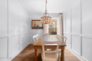 This updated, fully furnished 3-bedroom, 2-bath home in Beaufort on North River Club in North Carolina - for sale on GolfHomes.com, golf home, golf lot