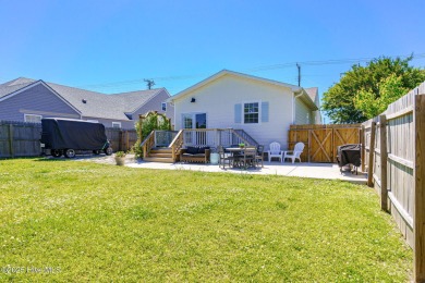This updated, fully furnished 3-bedroom, 2-bath home in Beaufort on North River Club in North Carolina - for sale on GolfHomes.com, golf home, golf lot