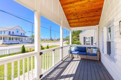 This updated, fully furnished 3-bedroom, 2-bath home in Beaufort on North River Club in North Carolina - for sale on GolfHomes.com, golf home, golf lot