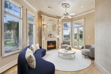 Nestled within the prestigious guard-gated Tour 18 community on Tour 18 Golf Course Dallas in Texas - for sale on GolfHomes.com, golf home, golf lot