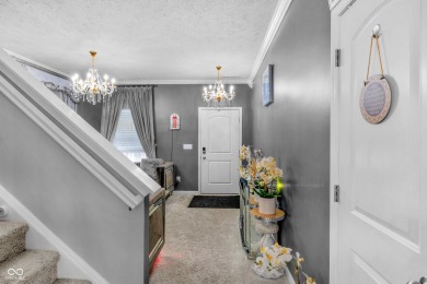 This spacious Bristol plan smart home, built in 2019, blends on Smock Golf Course in Indiana - for sale on GolfHomes.com, golf home, golf lot
