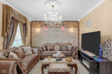 This spacious Bristol plan smart home, built in 2019, blends on Smock Golf Course in Indiana - for sale on GolfHomes.com, golf home, golf lot