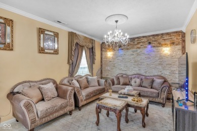 This spacious Bristol plan smart home, built in 2019, blends on Smock Golf Course in Indiana - for sale on GolfHomes.com, golf home, golf lot