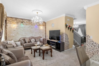This spacious Bristol plan smart home, built in 2019, blends on Smock Golf Course in Indiana - for sale on GolfHomes.com, golf home, golf lot