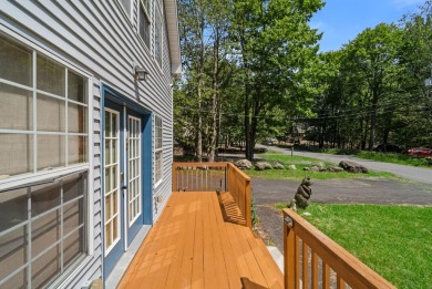 Step into this bright and beautifully styled 3-bedroom, 2-bath on Pocono Farms Country Club in Pennsylvania - for sale on GolfHomes.com, golf home, golf lot
