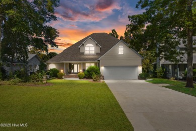 Welcome to your serene retreat in the sought-after beach town of on Oyster Bay Golf Links in North Carolina - for sale on GolfHomes.com, golf home, golf lot